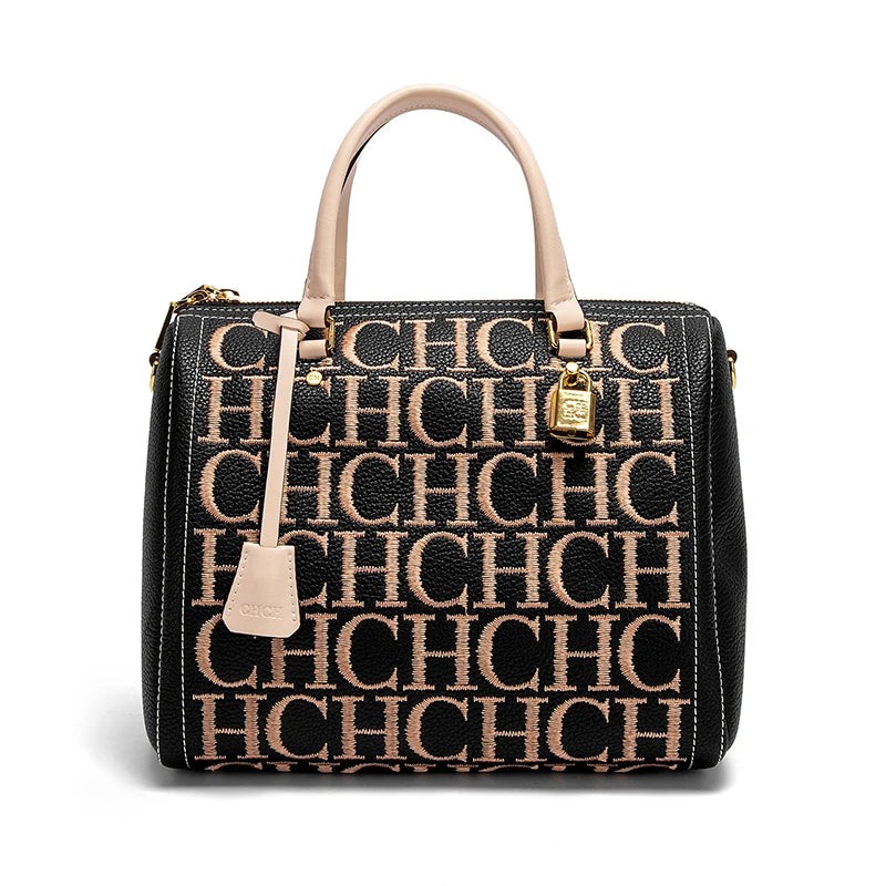 Shoulder Bag New Embroidered Letter Design Handbag Tote Bag