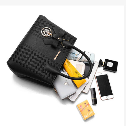 Crossbody Bag Pattern PU Portable Bucket Bag Ladies