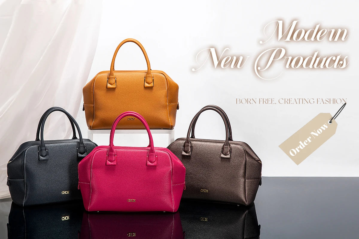 Shoulder Bag New Embroidered Letter Design Handbag Tote Bag