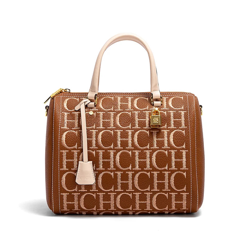 Shoulder Bag New Embroidered Letter Design Handbag Tote Bag