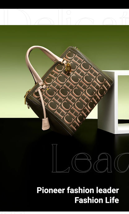 Shoulder Bag New Embroidered Letter Design Handbag Tote Bag