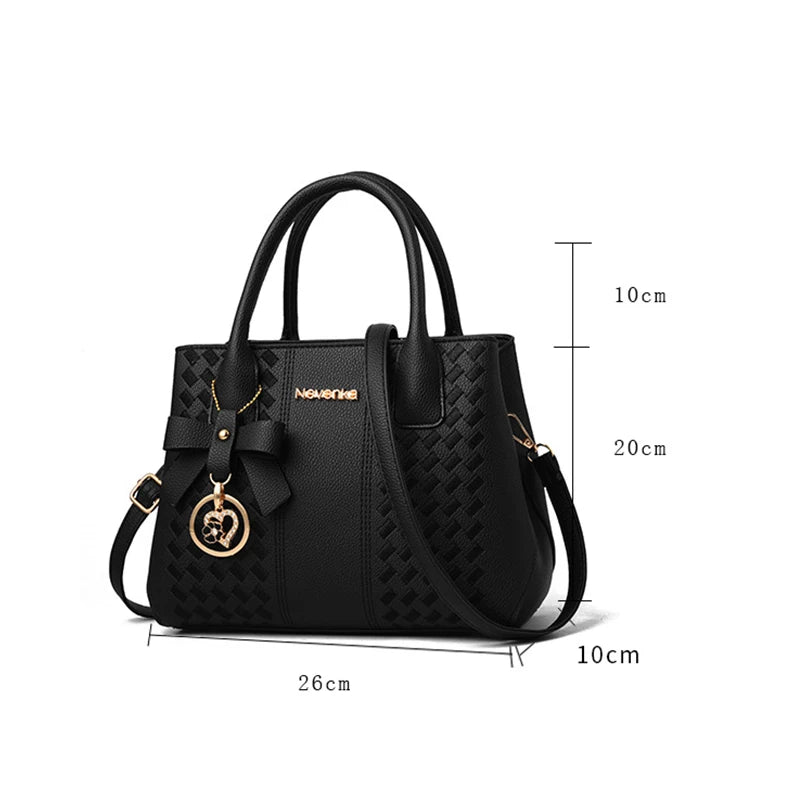 Crossbody Bag Pattern PU Portable Bucket Bag Ladies