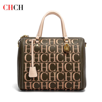 Shoulder Bag New Embroidered Letter Design Handbag Tote Bag