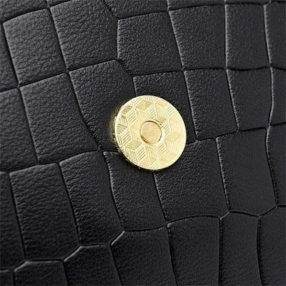 2024 Brand Crocodile Leather Crossbody Bags for Women Female Shoulder Messenger Sac Luxury Designer Ladies Handbags and Purses