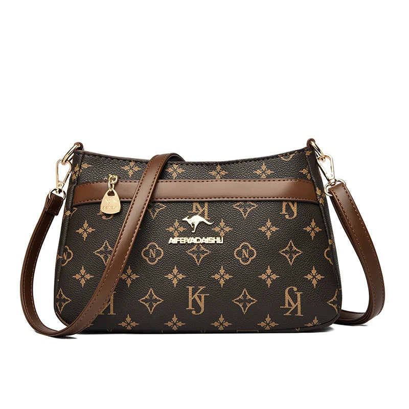 Genuine Brand Quality Soft Pu Leather Shoulder Crossbody Bag Luxury Handbags Women Bags Designer Female Messenger Bag 2026