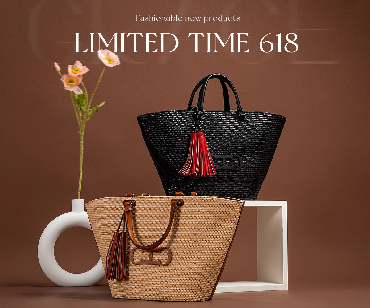 CHCH Women's Shoulder Bag New Magnetic Buckle Khaki Shoulder Bag Large Capacity