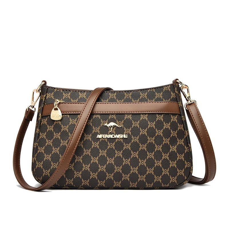 Genuine Brand Quality Soft Pu Leather Shoulder Crossbody Bag Luxury Handbags Women Bags Designer Female Messenger Bag 2026