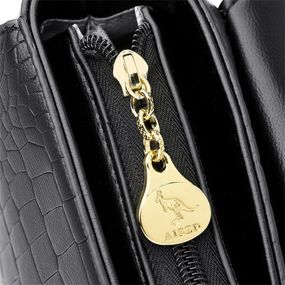 2024 Brand Crocodile Leather Crossbody Bags for Women Female Shoulder Messenger Sac Luxury Designer Ladies Handbags and Purses