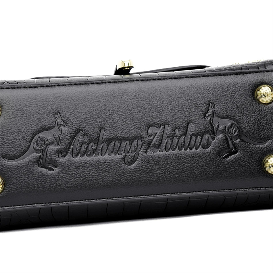 2024 Brand Crocodile Leather Crossbody Bags for Women Female Shoulder Messenger Sac Luxury Designer Ladies Handbags and Purses