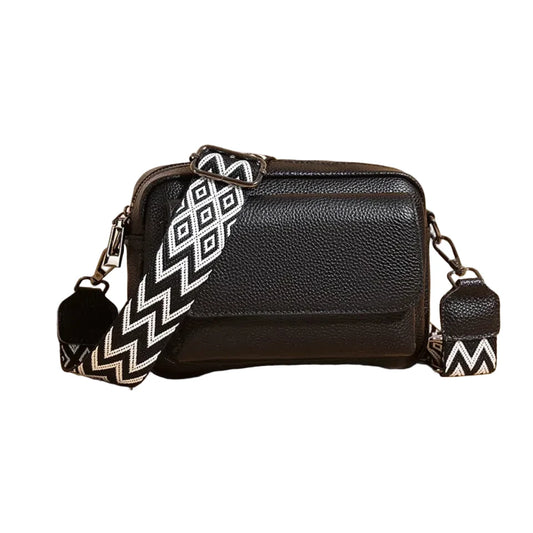 Genuine Leather Women Shoulder Bags Luxury Handbag Solid Color Women Bags Designer Cowhide Small Crossbody Bag Purses Sac A Main